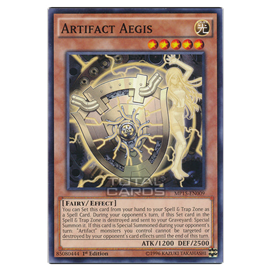 Yu-Gi-Oh! - 2015 Mega-Tin Mega Pack - Artifact Aegis (Common) MP15-EN009