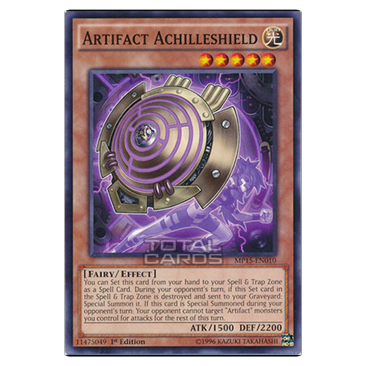 Yu-Gi-Oh! - 2015 Mega-Tin Mega Pack - Artifact Achilleshield (Common) MP15-EN010