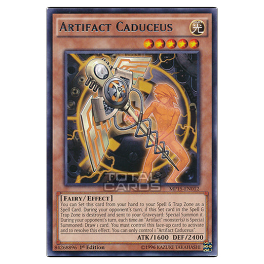 Yu-Gi-Oh! - 2015 Mega-Tin Mega Pack - Artifact Caduceus (Rare) MP15-EN012