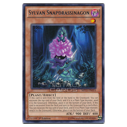 Yu-Gi-Oh! - 2015 Mega-Tin Mega Pack - Sylvan Snapdrassinagon (Rare) MP15-EN014