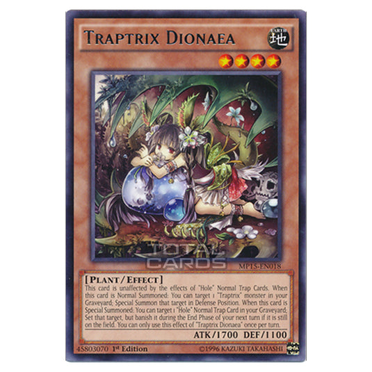 Yu-Gi-Oh! - 2015 Mega-Tin Mega Pack - Traptrix Dionaea (Rare) MP15-EN018