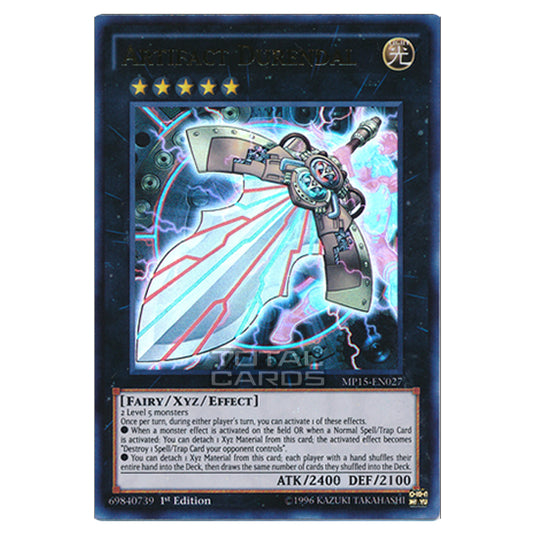 Yu-Gi-Oh! - 2015 Mega-Tin Mega Pack - Artifact Durendal (Ultra Rare) MP15-EN027