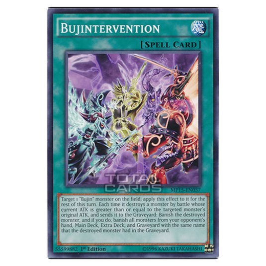 Yu-Gi-Oh! - 2015 Mega-Tin Mega Pack - Bujintervention (Common) MP15-EN037