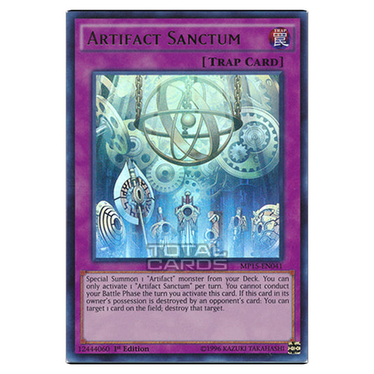 Yu-Gi-Oh! - 2015 Mega-Tin Mega Pack - Artifact Sanctum (Ultra Rare) MP15-EN041