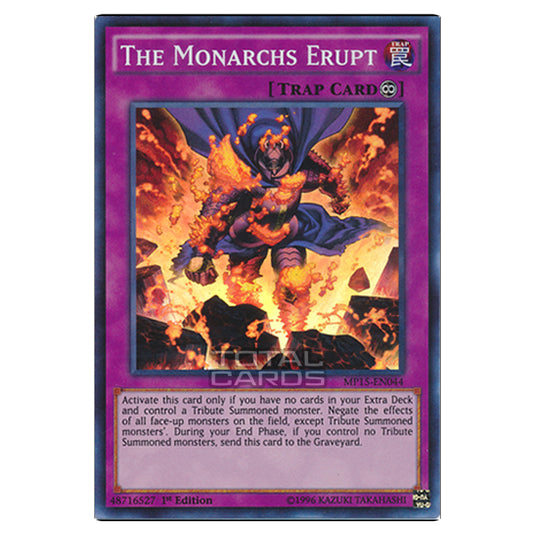 Yu-Gi-Oh! - 2015 Mega-Tin Mega Pack - The Monarchs Erupt (Super Rare) MP15-EN044