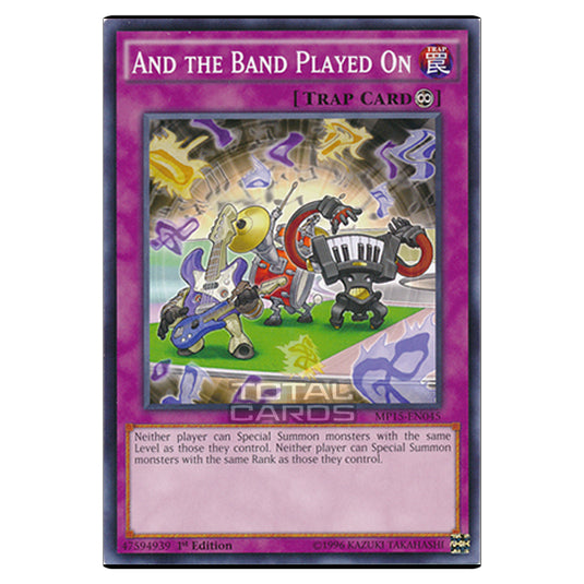 Yu-Gi-Oh! - 2015 Mega-Tin Mega Pack - And the Band Played On (Common) MP15-EN045