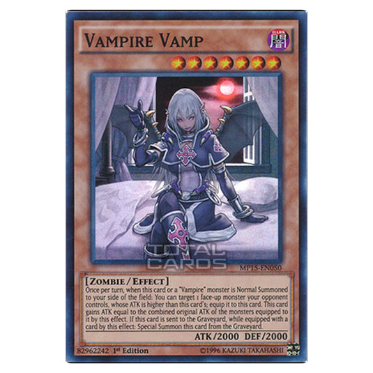 Yu-Gi-Oh! - 2015 Mega-Tin Mega Pack - Vampire Vamp (Super Rare) MP15-EN050