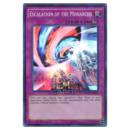 Yu-Gi-Oh! - 2015 Mega-Tin Mega Pack - Escalation of the Monarchs (Super Rare) MP15-EN054