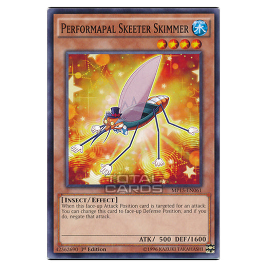 Yu-Gi-Oh! - 2015 Mega-Tin Mega Pack - Performapal Skeeter Skimmer (Common) MP15-EN061