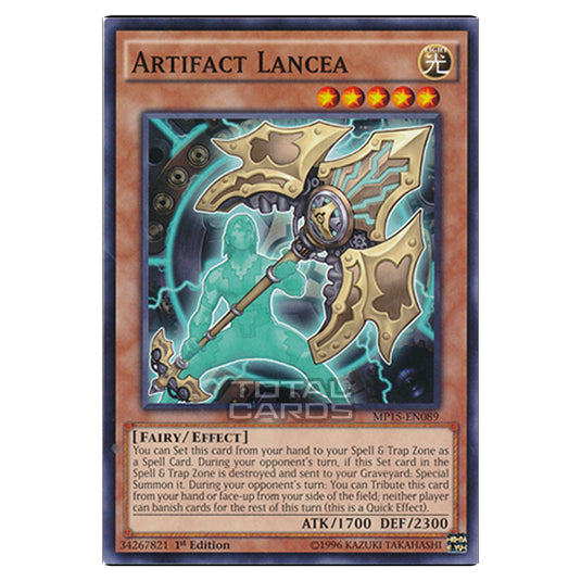 Yu-Gi-Oh! - 2015 Mega-Tin Mega Pack - Artifact Lancea (Common) MP15-EN089