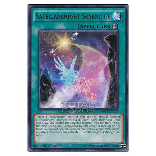 Yu-Gi-Oh! - 2015 Mega-Tin Mega Pack - Satellarknight Skybridge (Rare) MP15-EN102