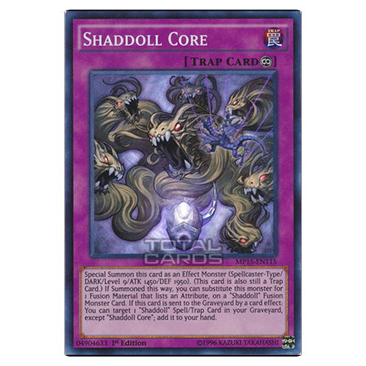 Yu-Gi-Oh! - 2015 Mega-Tin Mega Pack - Shaddoll Core (Super Rare) MP15-EN115