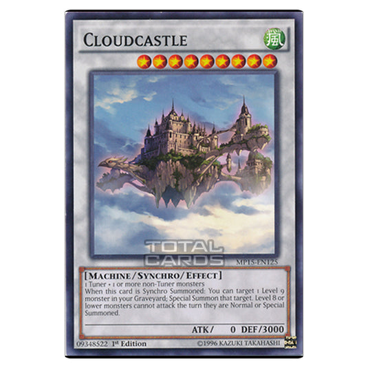 Yu-Gi-Oh! - 2015 Mega-Tin Mega Pack - Cloudcastle (Common) MP15-EN125