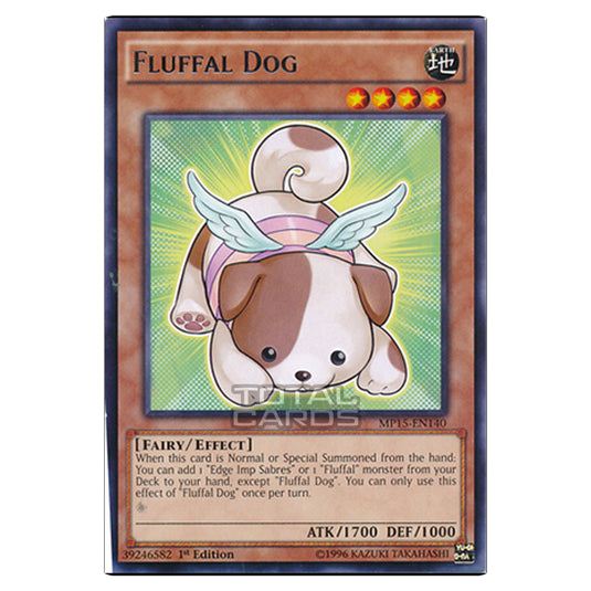 Yu-Gi-Oh! - 2015 Mega-Tin Mega Pack - Fluffal Dog (Rare) MP15-EN140