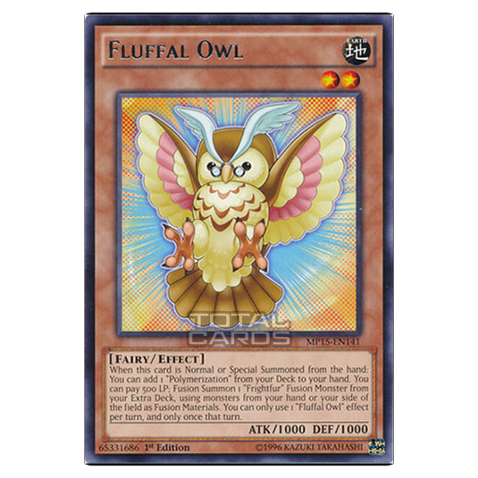 Yu-Gi-Oh! - 2015 Mega-Tin Mega Pack - Fluffal Owl (Rare) MP15-EN141