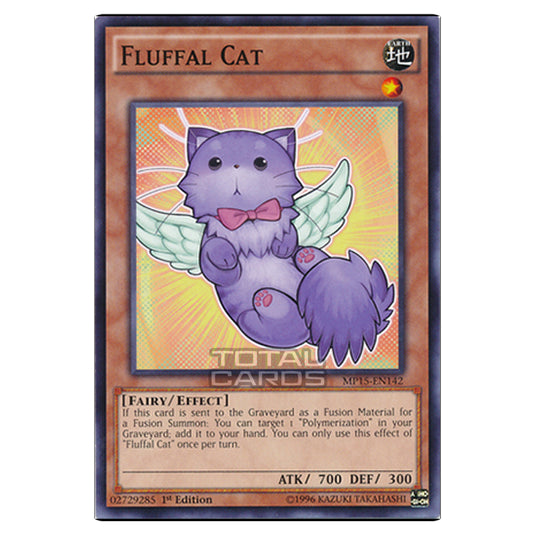 Yu-Gi-Oh! - 2015 Mega-Tin Mega Pack - Fluffal Cat (Common) MP15-EN142