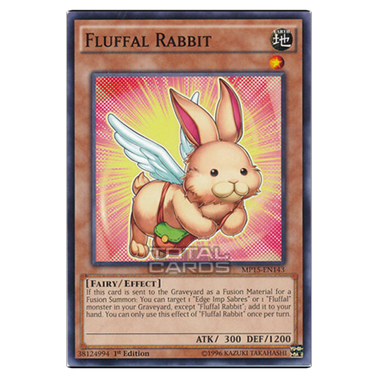 Yu-Gi-Oh! - 2015 Mega-Tin Mega Pack - Fluffal Rabbit (Common) MP15-EN143