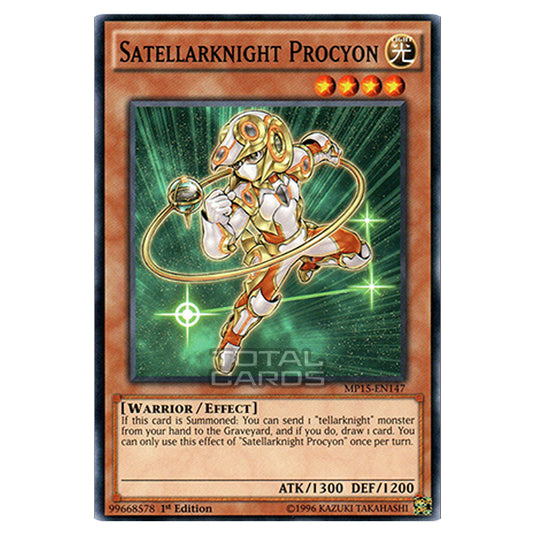 Yu-Gi-Oh! - 2015 Mega-Tin Mega Pack - Satellarknight Procyon (Common) MP15-EN147