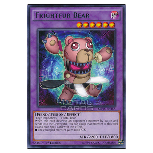 Yu-Gi-Oh! - 2015 Mega-Tin Mega Pack - Frightfur Bear (Rare) MP15-EN158