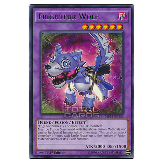 Yu-Gi-Oh! - 2015 Mega-Tin Mega Pack - Frightfur Wolf (Rare) MP15-EN159