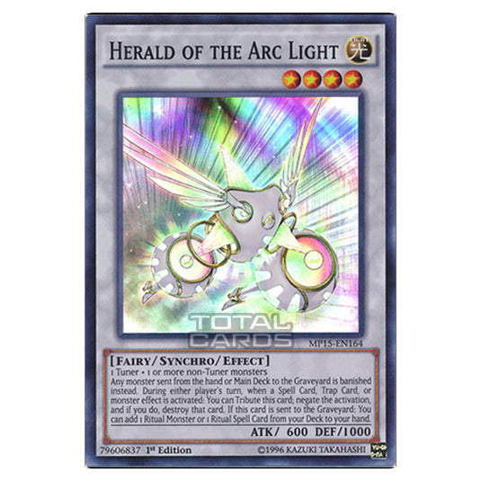 Yu-Gi-Oh! - 2015 Mega-Tin Mega Pack - Herald of the Arc Light (Super Rare) MP15-EN164