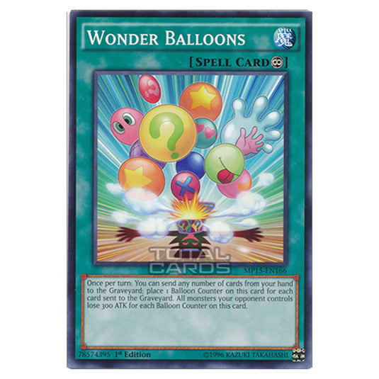 Yu-Gi-Oh! - 2015 Mega-Tin Mega Pack - Wonder Balloons (Common) MP15-EN166