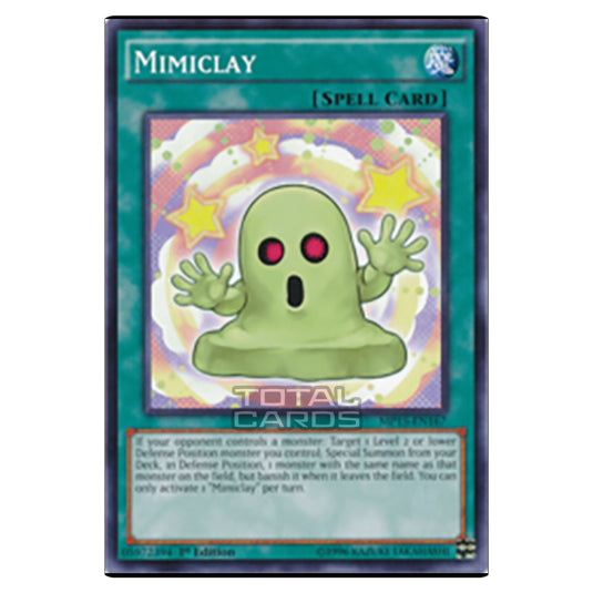 Yu-Gi-Oh! - 2015 Mega-Tin Mega Pack - Mimiclay (Common) MP15-EN167