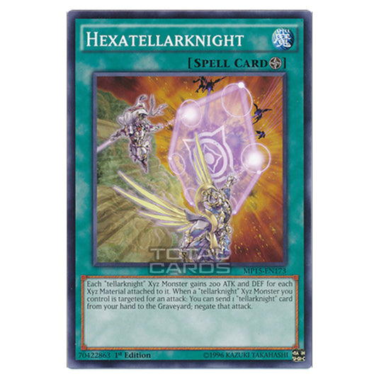 Yu-Gi-Oh! - 2015 Mega-Tin Mega Pack - Hexatellarknight (Common) MP15-EN173