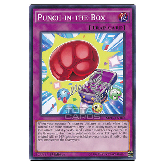 Yu-Gi-Oh! - 2015 Mega-Tin Mega Pack - Punch-in-the-Box (Common) MP15-EN180