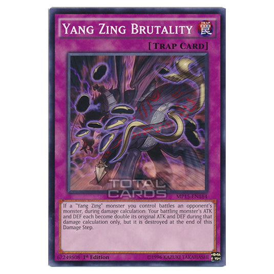 Yu-Gi-Oh! - 2015 Mega-Tin Mega Pack - Yang Zing Brutality (Common) MP15-EN184