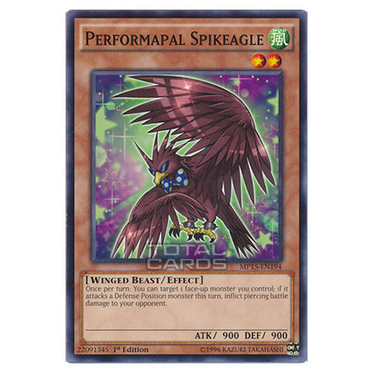 Yu-Gi-Oh! - 2015 Mega-Tin Mega Pack - Performapal Spikeagle (Common) MP15-EN194