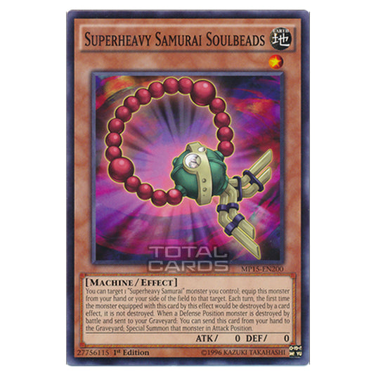 Yu-Gi-Oh! - 2015 Mega-Tin Mega Pack - Superheavy Samurai Soulbeads (Common) MP15-EN200