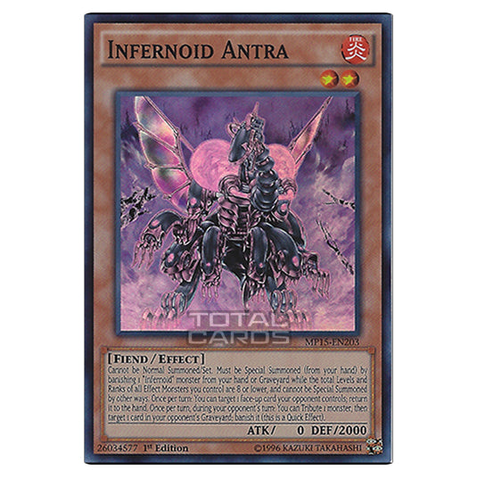 Yu-Gi-Oh! - 2015 Mega-Tin Mega Pack - Infernoid Antra (Super Rare) MP15-EN203