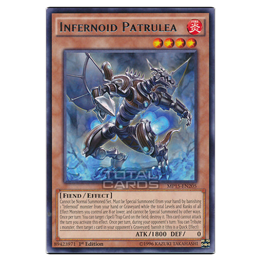 Yu-Gi-Oh! - 2015 Mega-Tin Mega Pack - Infernoid Patrulea (Rare) MP15-EN205