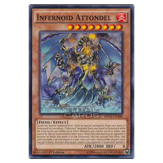 Yu-Gi-Oh! - 2015 Mega-Tin Mega Pack - Infernoid Attondel (Common) MP15-EN208