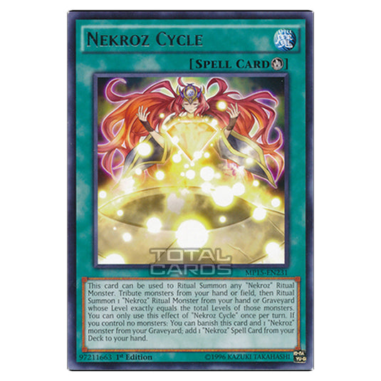 Yu-Gi-Oh! - 2015 Mega-Tin Mega Pack - Nekroz Cycle (Rare) MP15-EN231