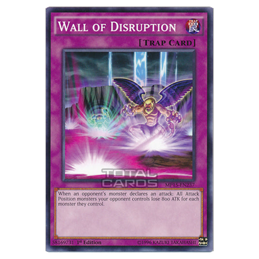 Yu-Gi-Oh! - 2015 Mega-Tin Mega Pack - Wall of Disruption (Common) MP15-EN237