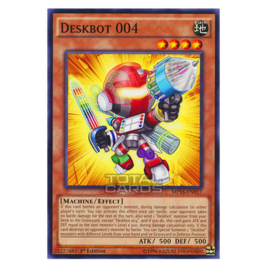 yugioh deskbot cards Yu-Gi-Oh! - 2016 Mega-Tin Mega Pack