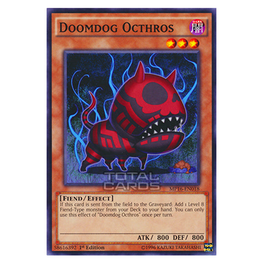 Yu-Gi-Oh! - 2016 Mega-Tin Mega Pack - Doomdog Octhros (Common) MP16-EN018