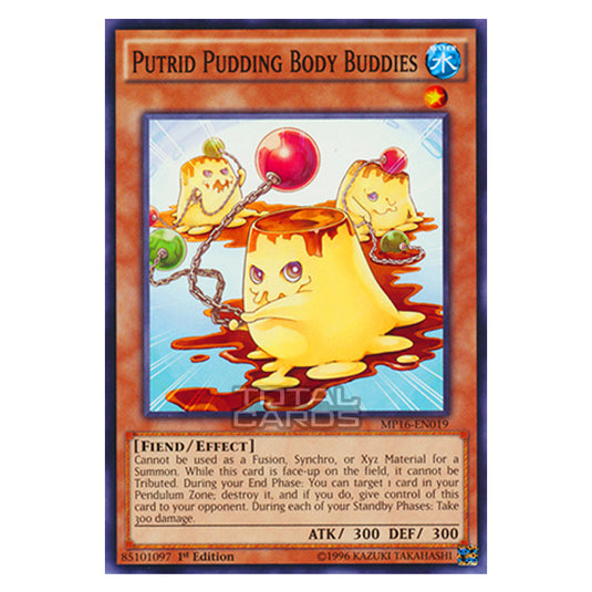 Yu-Gi-Oh! - 2016 Mega-Tin Mega Pack - Putrid Pudding Body Buddies (Common) MP16-EN019