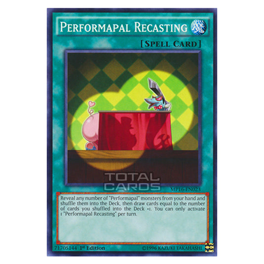 Yu-Gi-Oh! - 2016 Mega-Tin Mega Pack - Performapal Recasting (Common) MP16-EN023