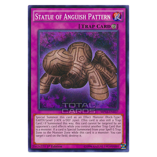 Yu-Gi-Oh! - 2016 Mega-Tin Mega Pack - Statue of Anguish Pattern (Common) MP16-EN037