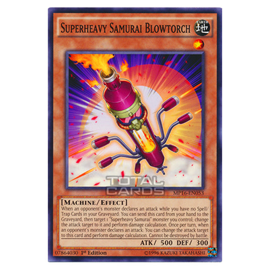 Yu-Gi-Oh! - 2016 Mega-Tin Mega Pack - Superheavy Samurai Blowtorch (Common) MP16-EN053