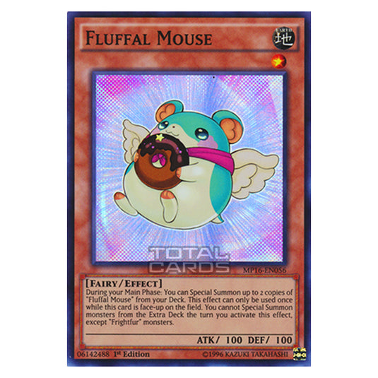 Yu-Gi-Oh! - 2016 Mega-Tin Mega Pack - Fluffal Mouse (Super Rare) MP16-EN056