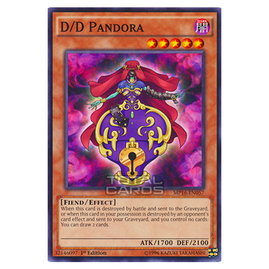 Yu-Gi-Oh! - 2016 Mega-Tin Mega Pack - D/D Pandora (Common) MP16-EN057