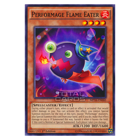 Yu-Gi-Oh! - 2016 Mega-Tin Mega Pack - Performage Flame Eater (Common) MP16-EN060