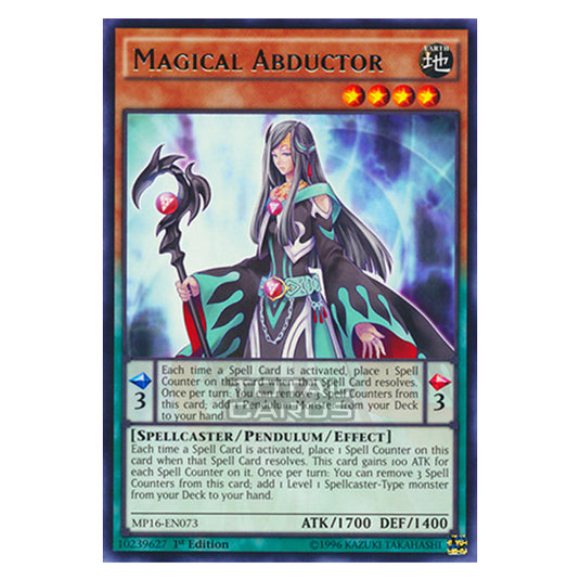 Yu-Gi-Oh! - 2016 Mega-Tin Mega Pack - Magical Abductor (Rare) MP16-EN073