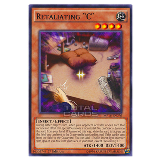 Yu-Gi-Oh! - 2016 Mega-Tin Mega Pack - Retaliating C (Common) MP16-EN076