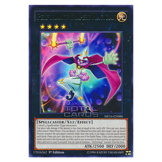 Yu-Gi-Oh! - 2016 Mega-Tin Mega Pack - Performage Trapeze Magician (Rare) MP16-EN080