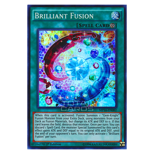 Yu-Gi-Oh! - 2016 Mega-Tin Mega Pack - Brilliant Fusion (Super Rare) MP16-EN082